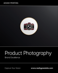 Servicio de fotografía de producto Azukah Printing