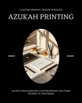 Servicio de diseño gráfico Azukah Printing