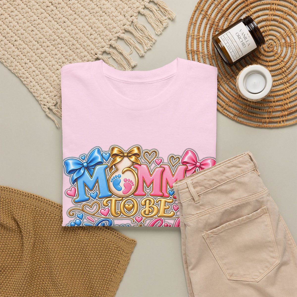 Mommy To Be Gender Reveal Tee — "Boy or Girl? We Can't Wait to Meet You" Pregnancy Shirt