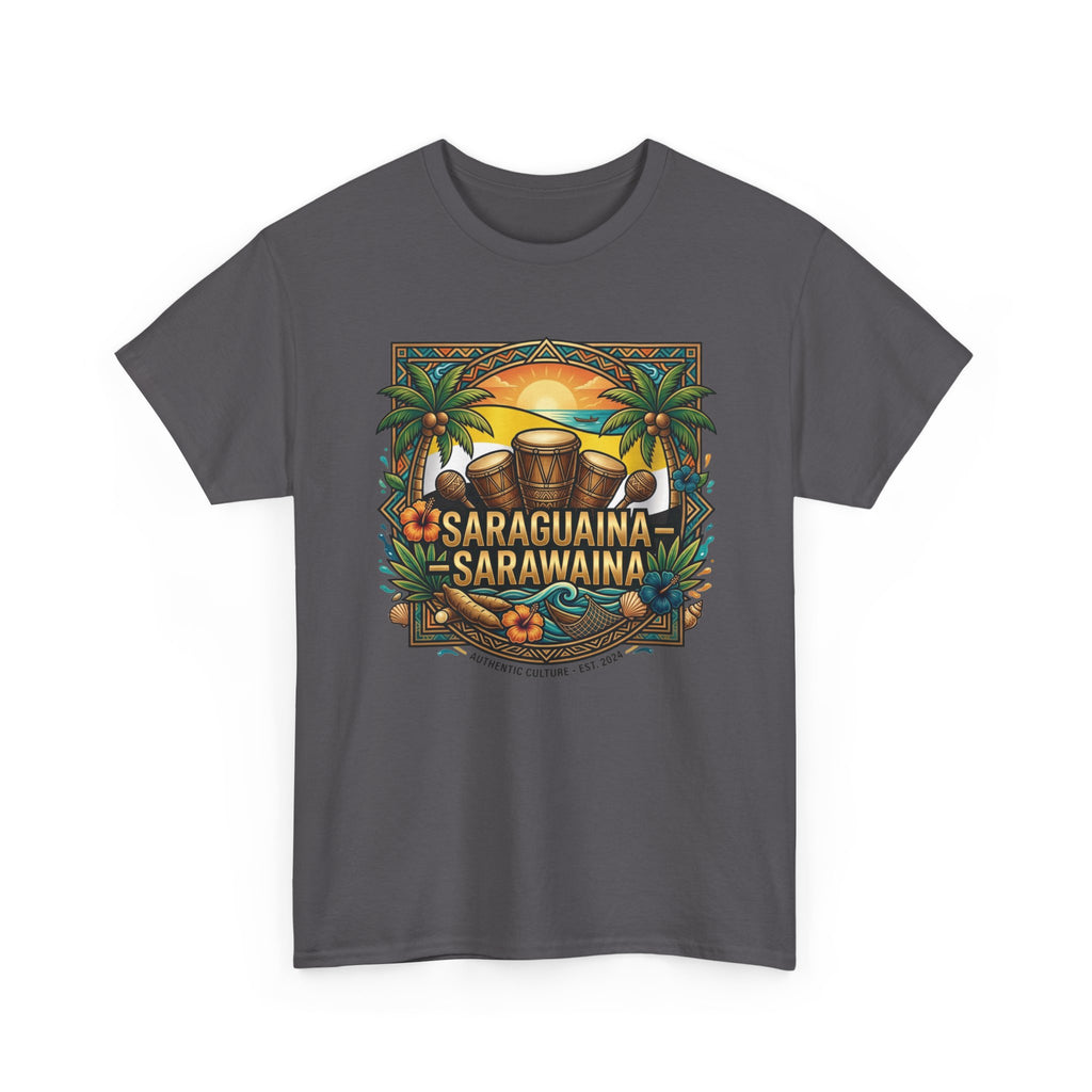 Saraguaina -Sarawaina Tropical Sunset T-Shirt