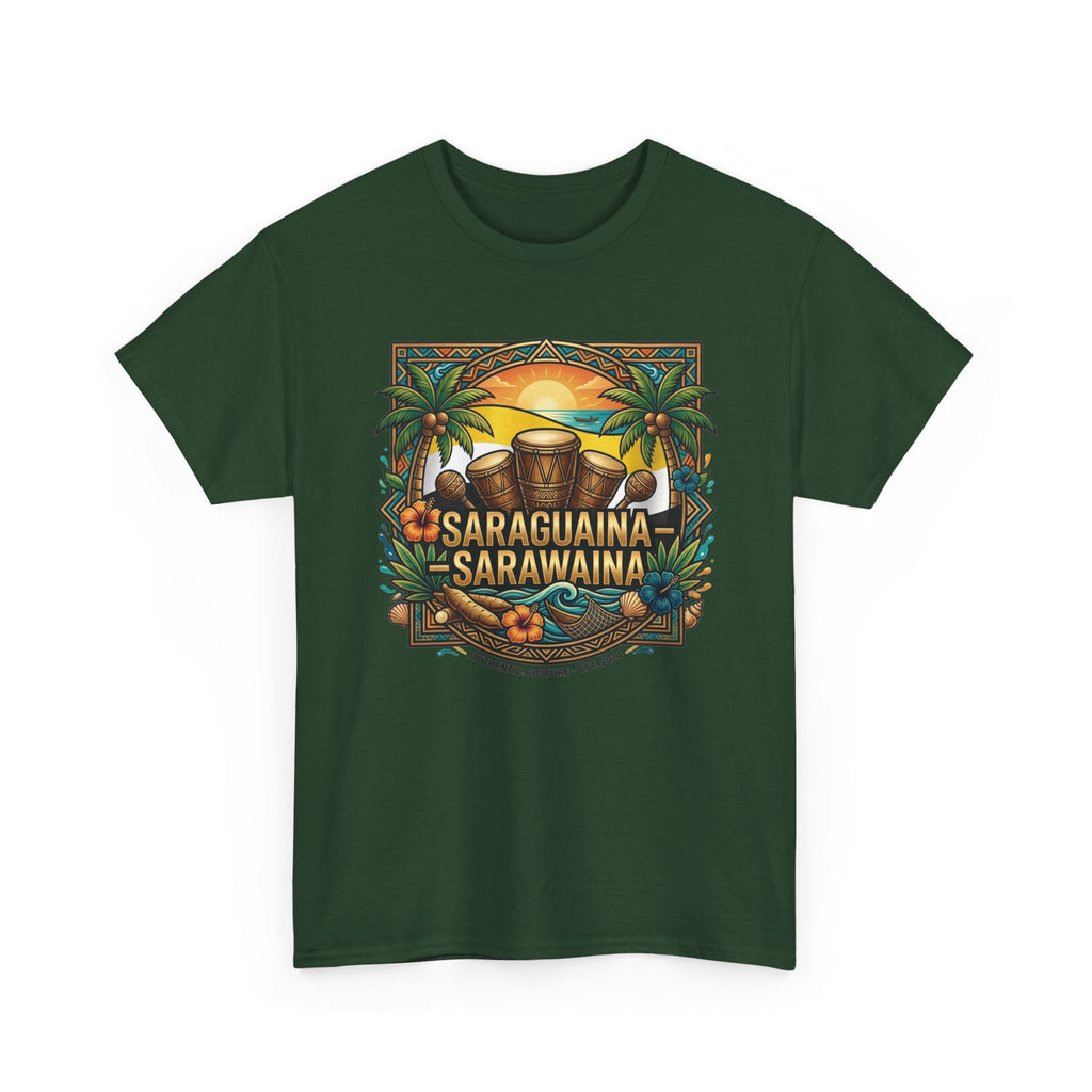 Saraguaina -Sarawaina Tropical Sunset T-Shirt