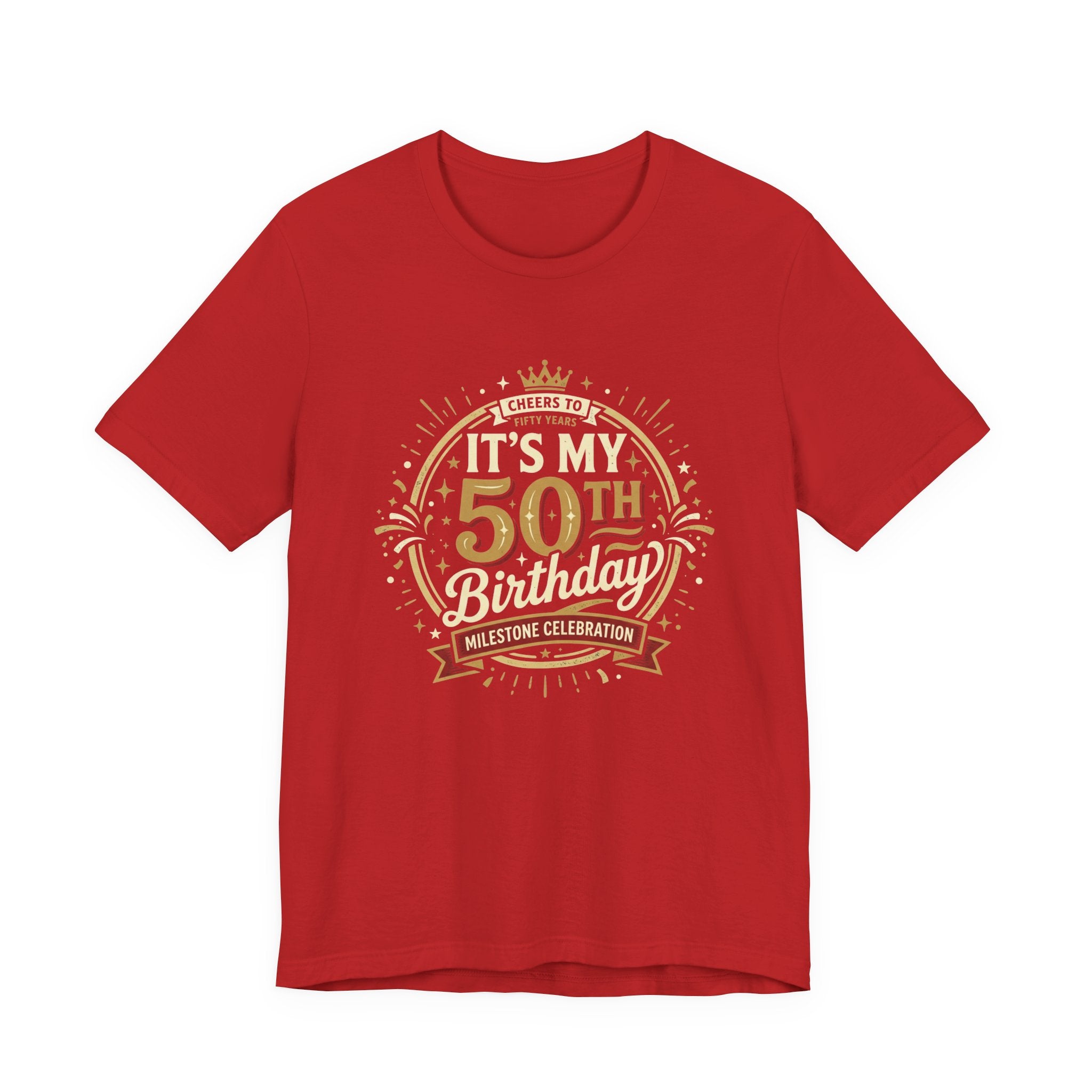 50th Birthday T-Shirt - 'It's My 50th Birthday' Milestone Celebration Tee