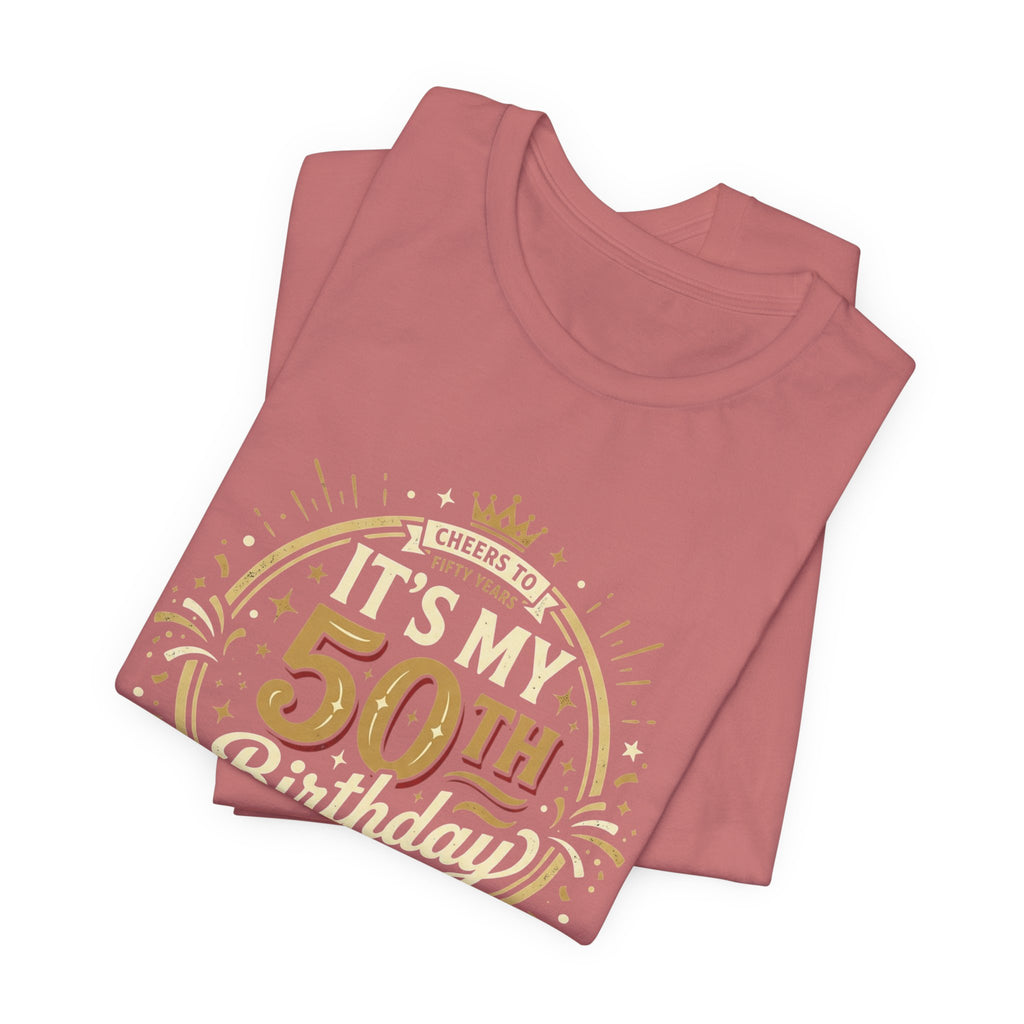 50th Birthday T-Shirt - 'It’s My 50th Birthday' Milestone Celebration Tee