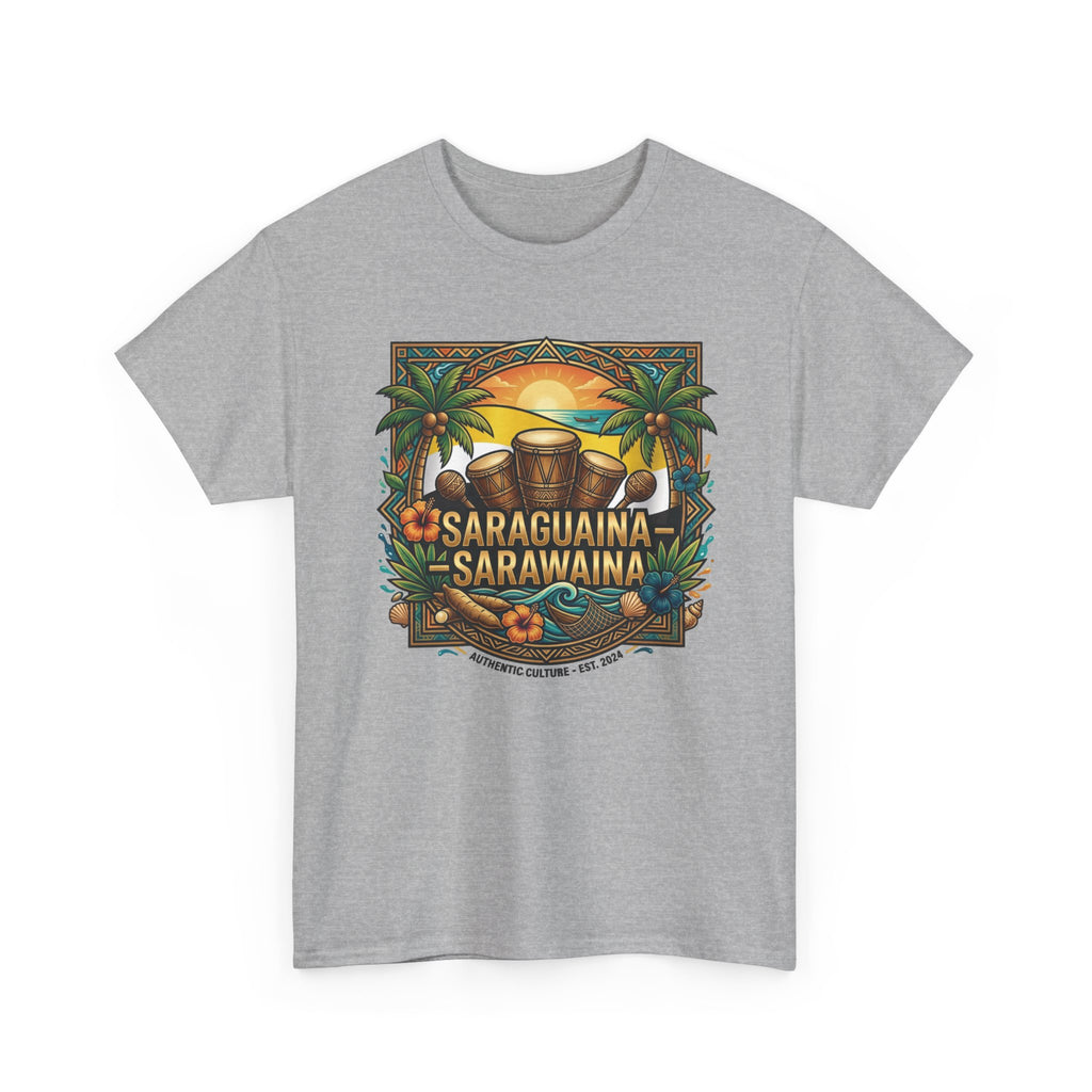 Saraguaina -Sarawaina Tropical Sunset T-Shirt