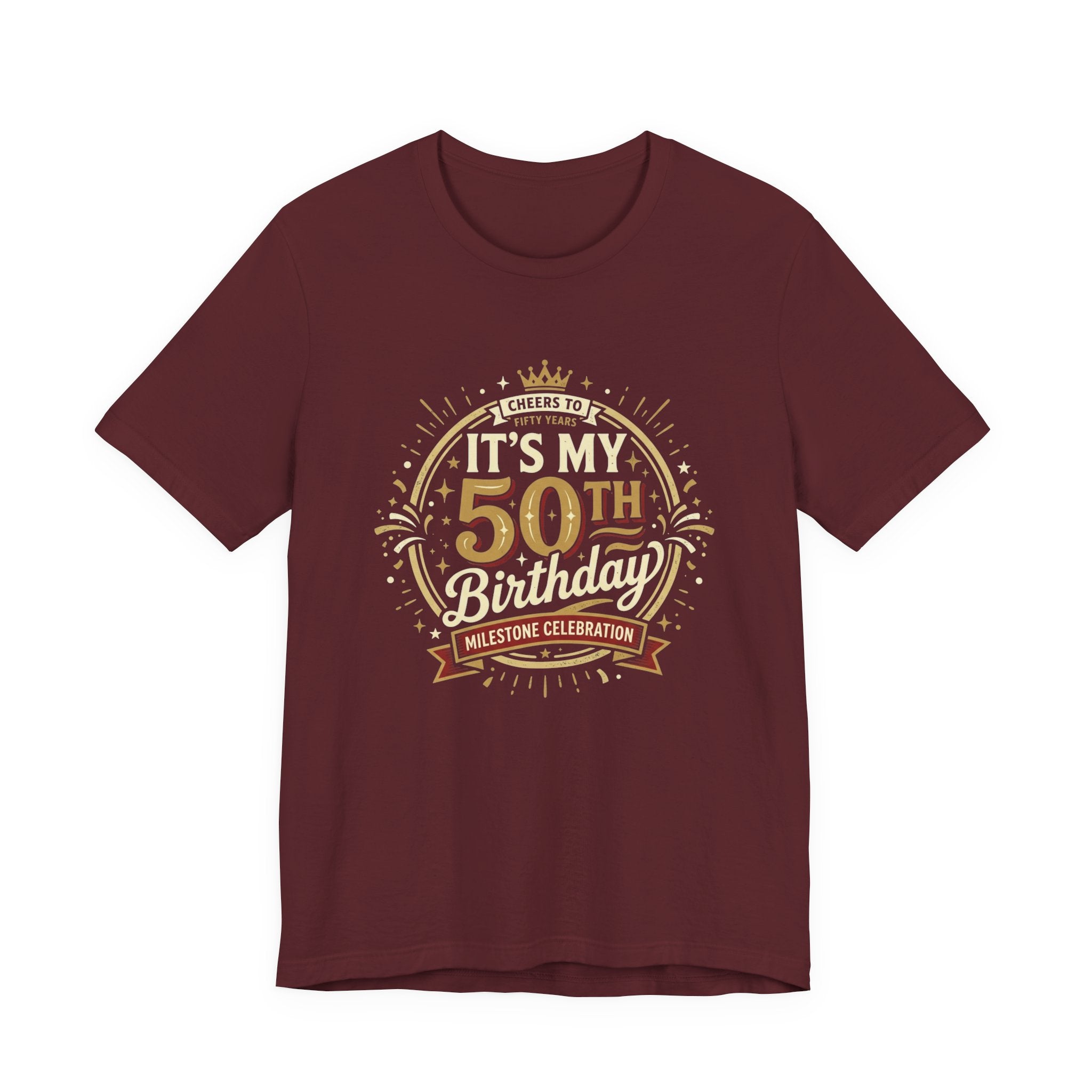 50th Birthday T-Shirt - 'It's My 50th Birthday' Milestone Celebration Tee