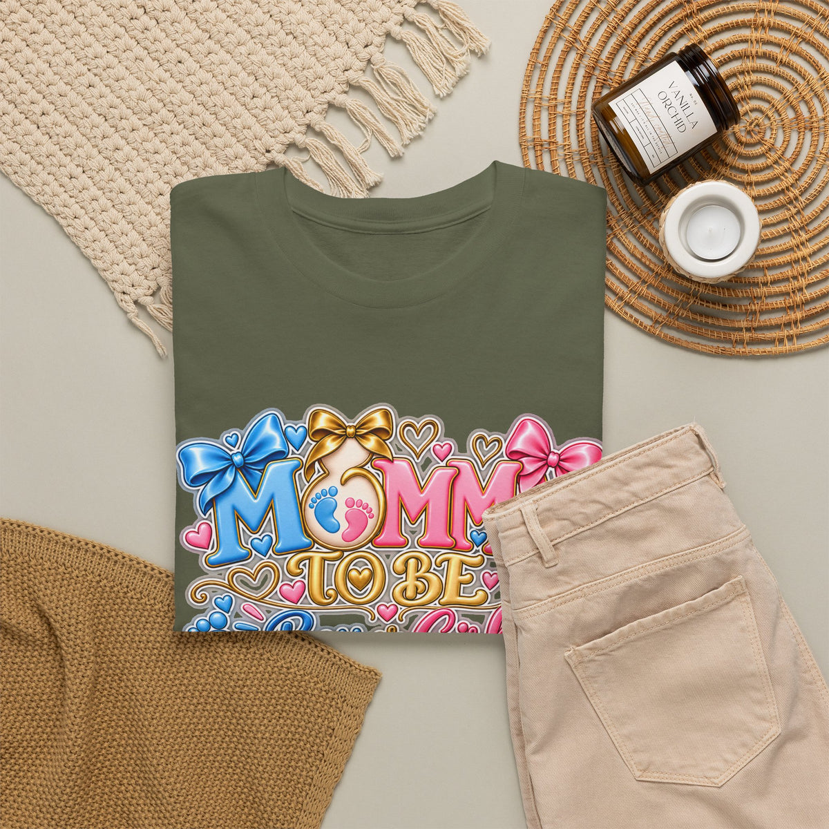 Mommy To Be Gender Reveal Tee — "Boy or Girl? We Can't Wait to Meet You" Pregnancy Shirt