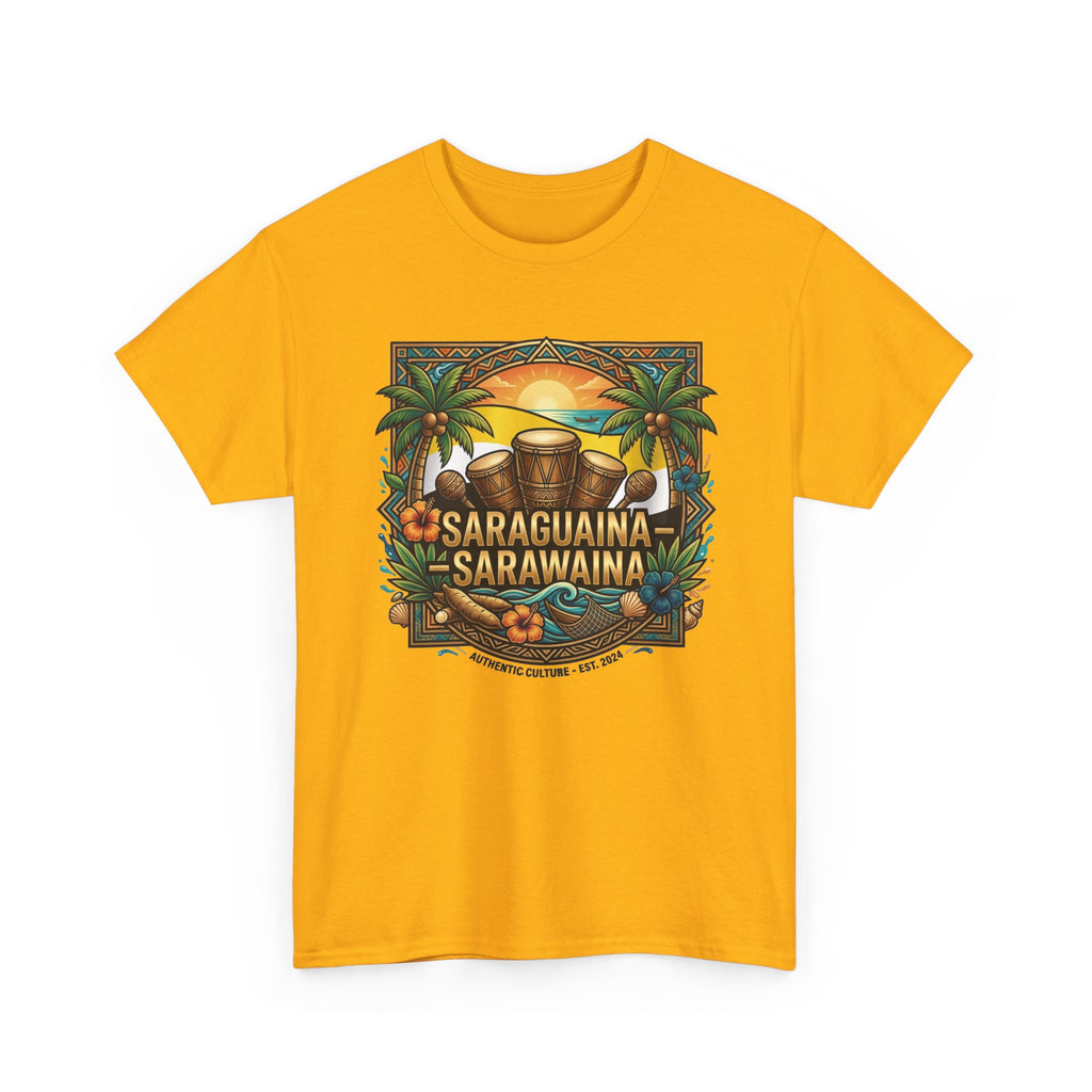 Saraguaina -Sarawaina Tropical Sunset T-Shirt