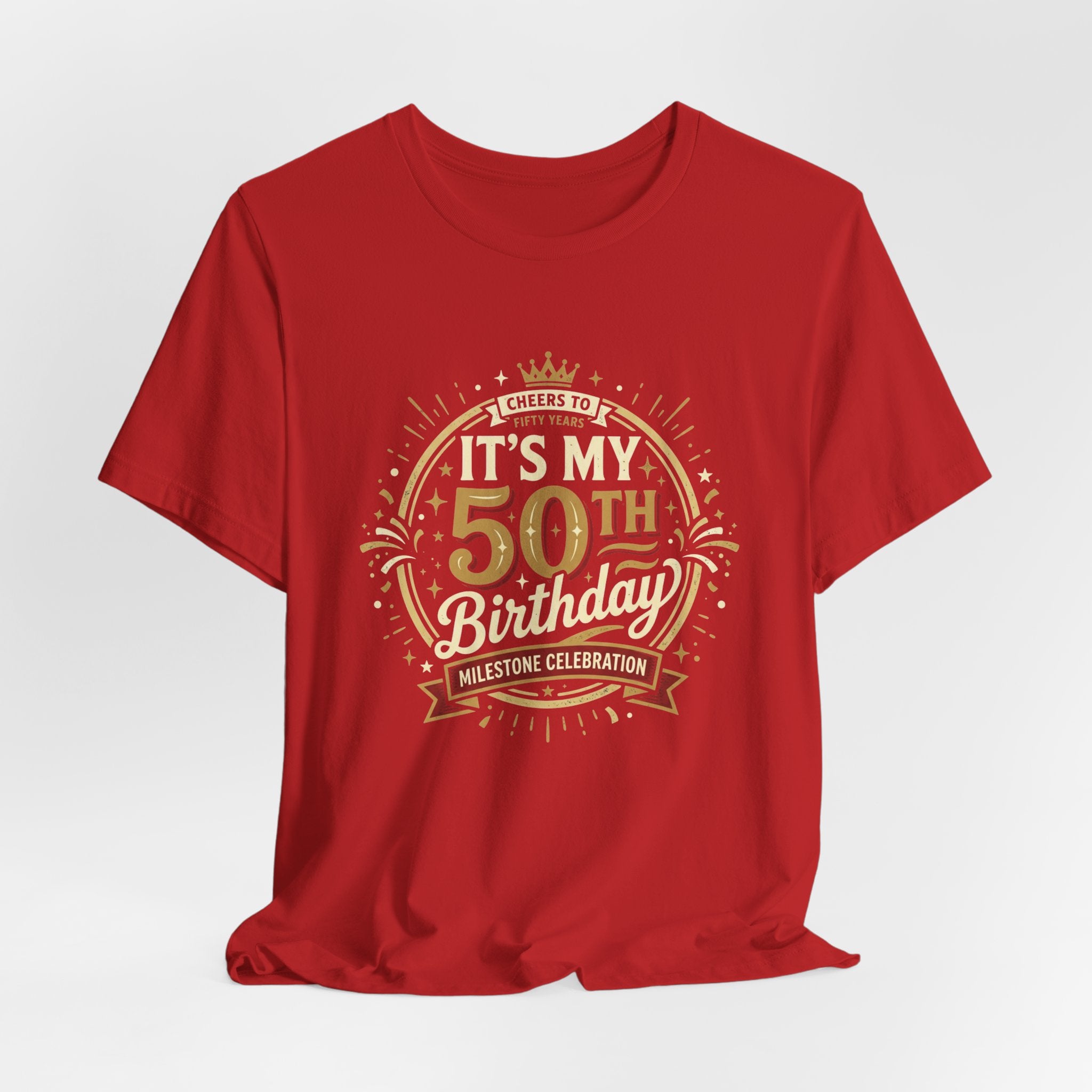 50th Birthday T-Shirt - 'It’s My 50th Birthday' Milestone Celebration Tee