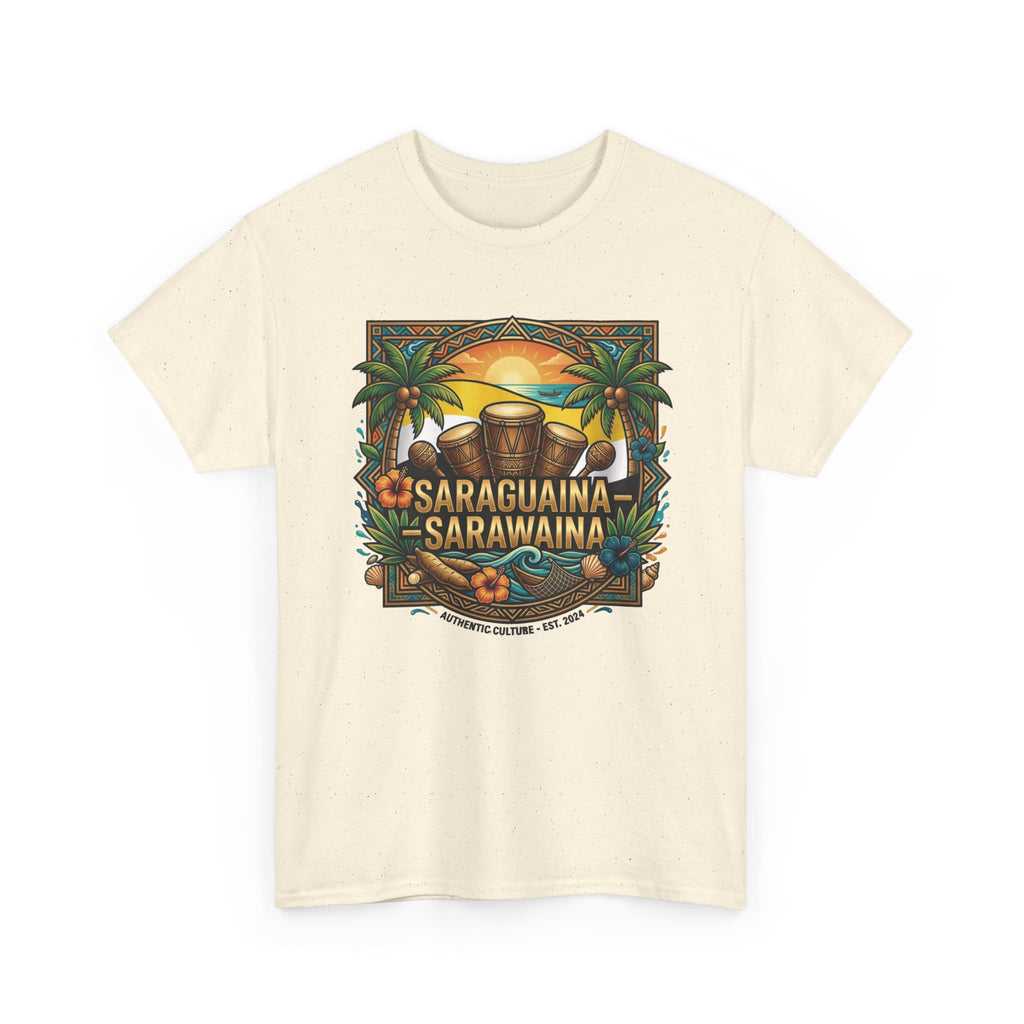 Saraguaina -Sarawaina Tropical Sunset T-Shirt