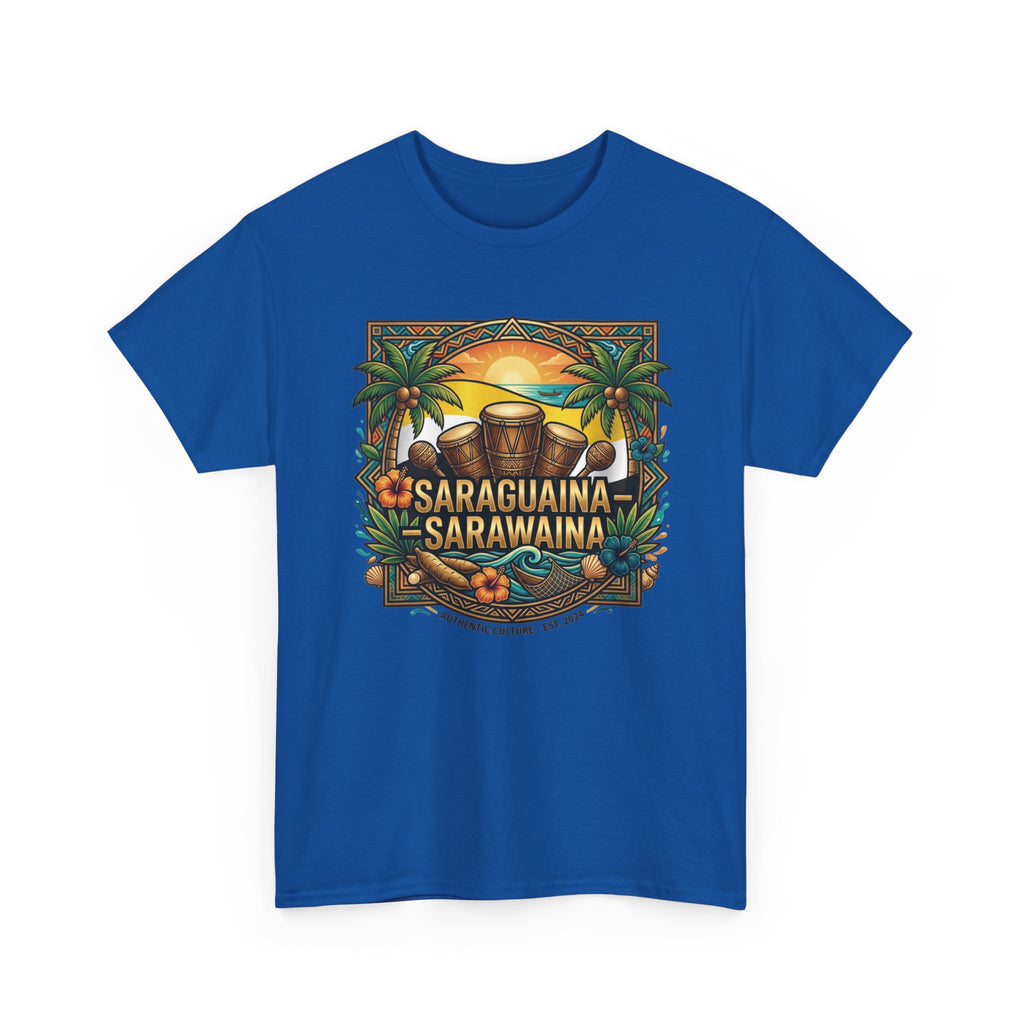 Saraguaina -Sarawaina Tropical Sunset T-Shirt