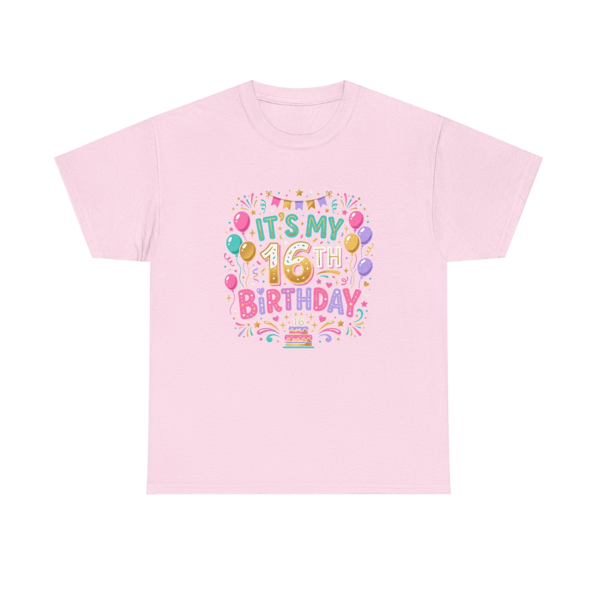 Make 16 Unforgettable with the Ultimate Sweet 16 Birthday Tee!