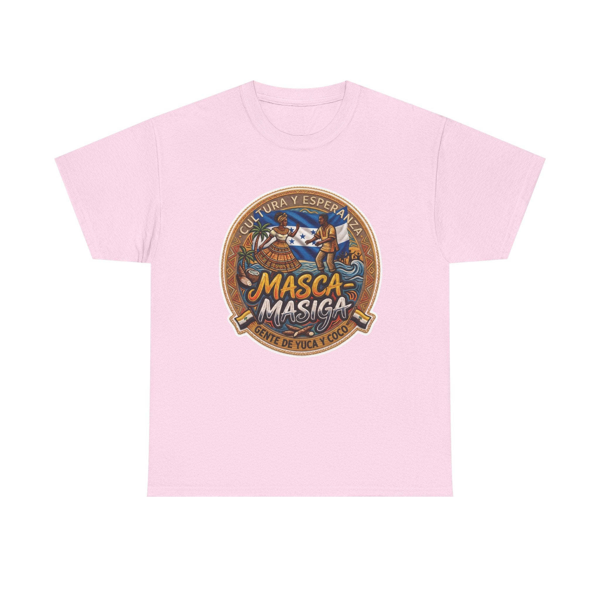 Masca-Masiga Cultural Logo T‑Shirt — Spanish Heritage Graphic Tee