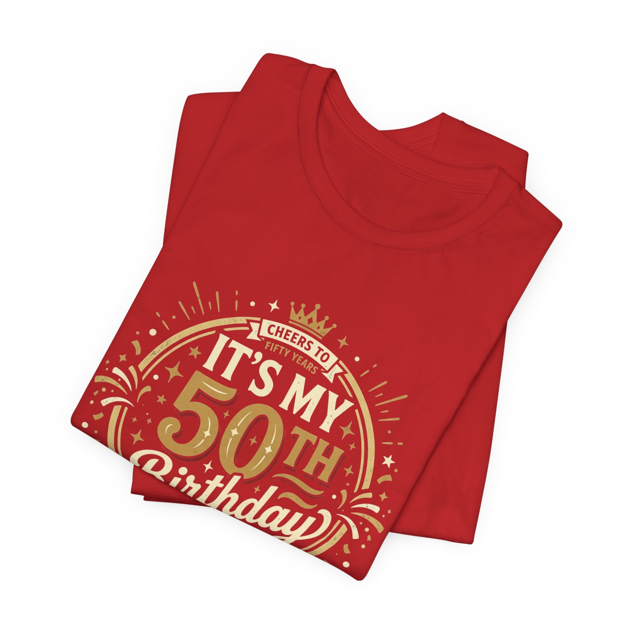 50th Birthday T-Shirt - 'It’s My 50th Birthday' Milestone Celebration Tee