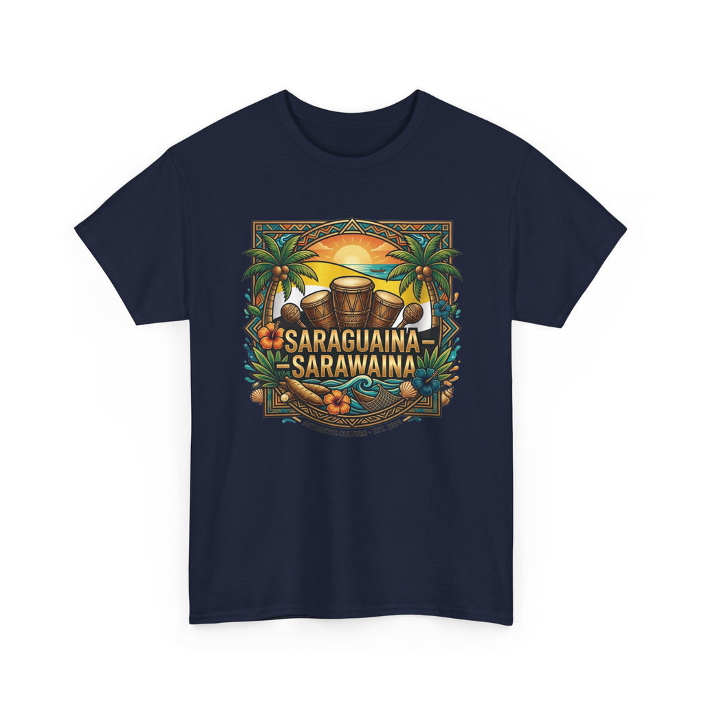 Saraguaina -Sarawaina Tropical Sunset T-Shirt