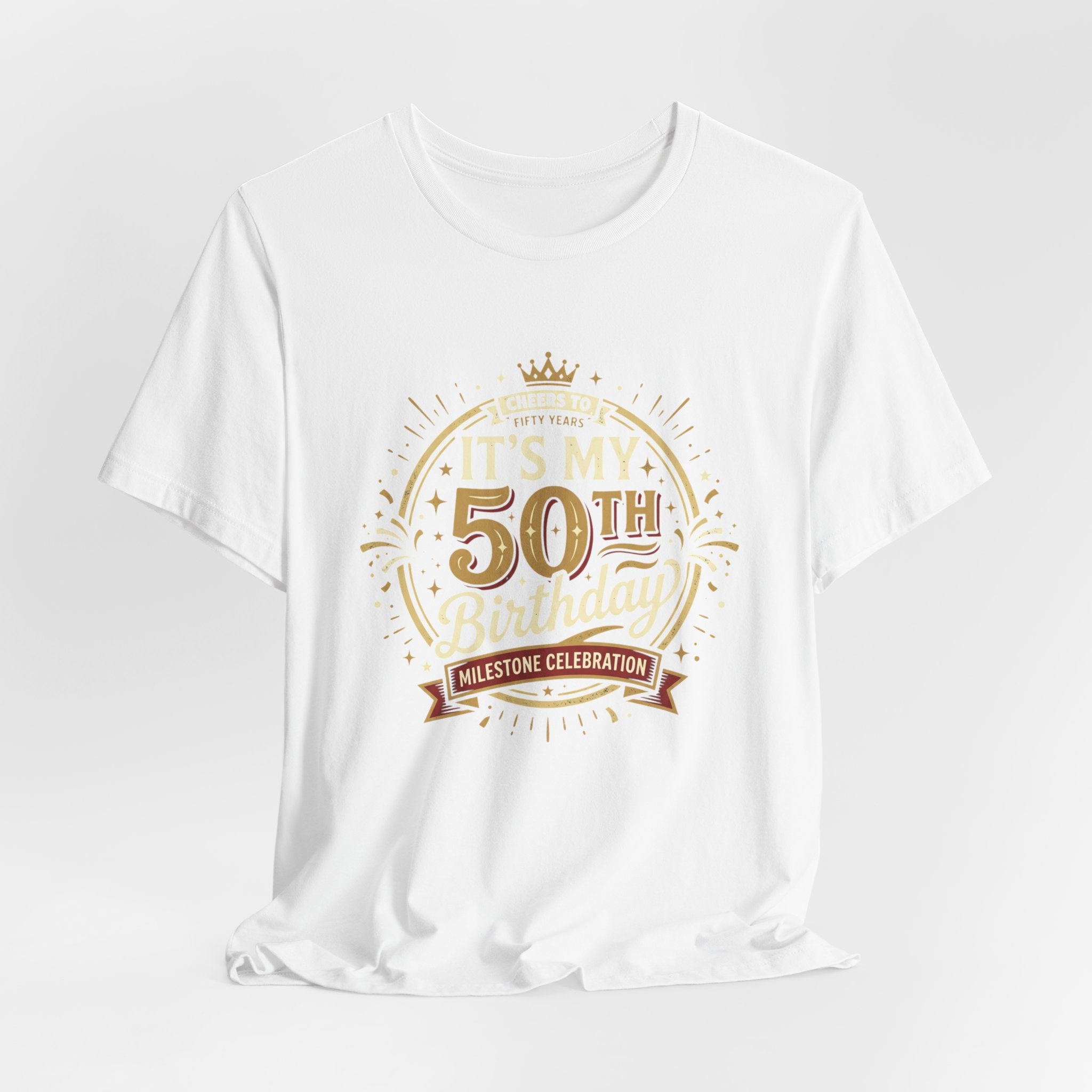 50th Birthday T-Shirt - 'It’s My 50th Birthday' Milestone Celebration Tee
