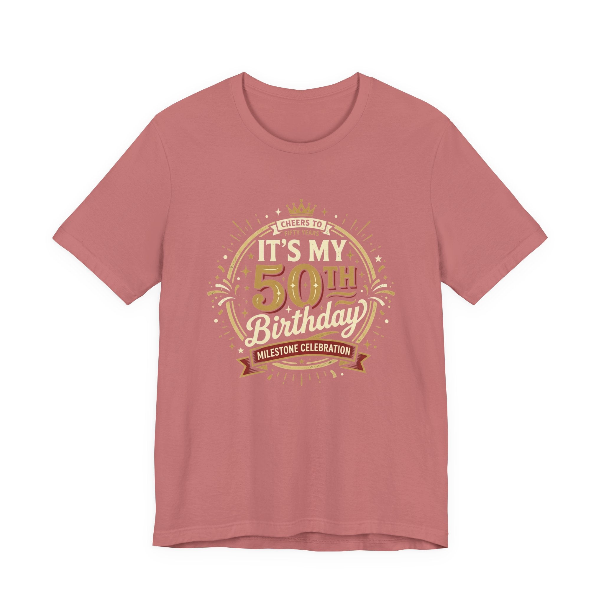 50th Birthday T-Shirt - 'It's My 50th Birthday' Milestone Celebration Tee