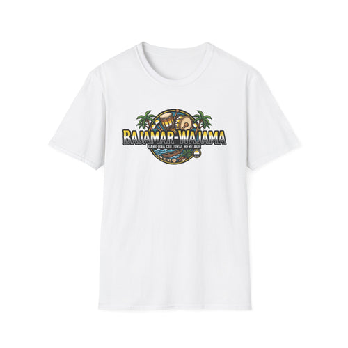 Bajamar-Wajama Cultural Heritage T-Shirt — Garifuna Drum & Island Design