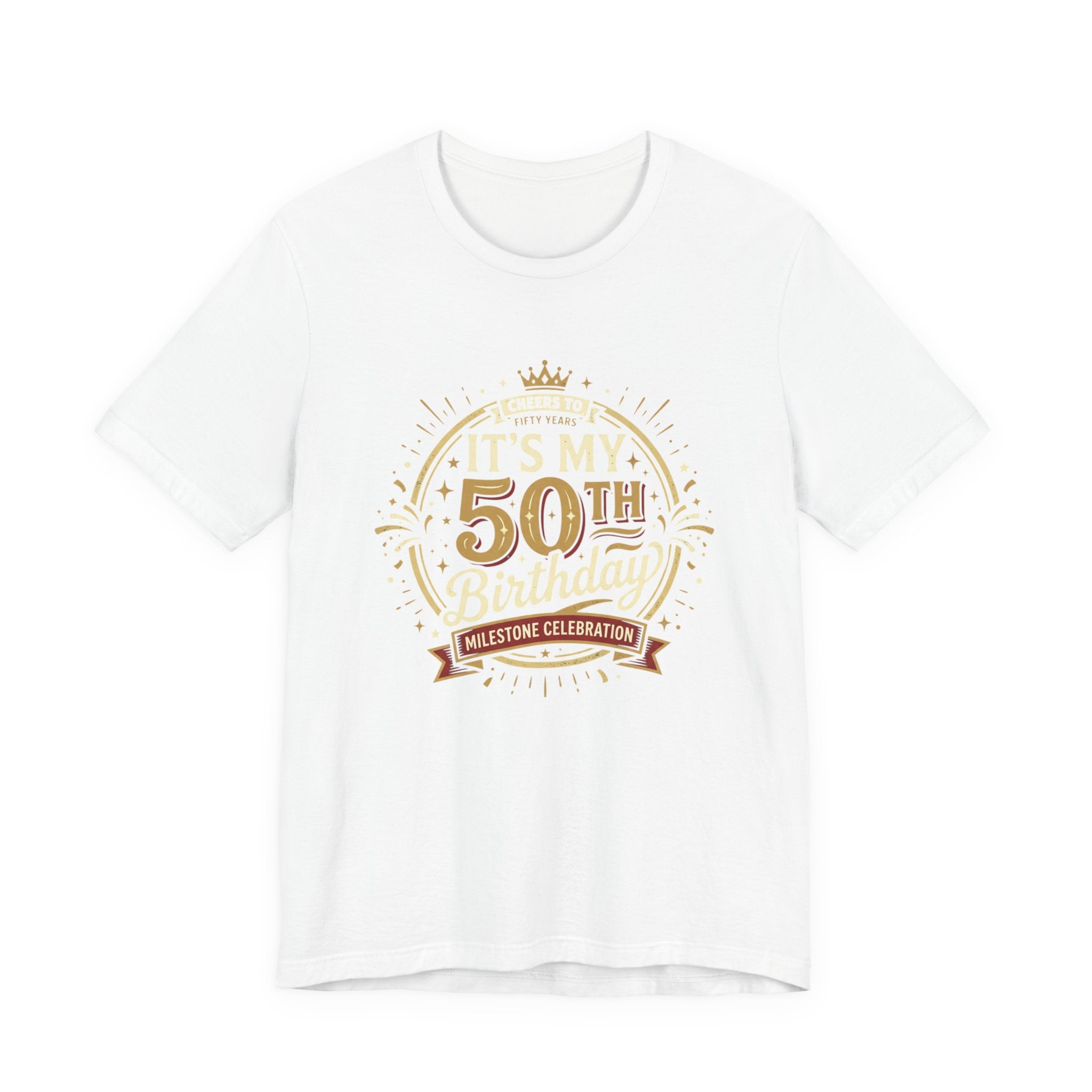50th Birthday T-Shirt - 'It's My 50th Birthday' Milestone Celebration Tee
