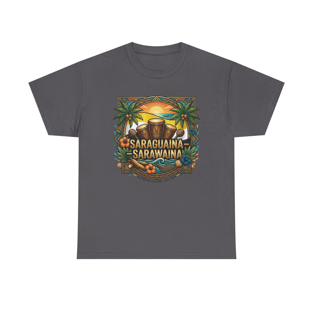 Saraguaina -Sarawaina Tropical Sunset T-Shirt