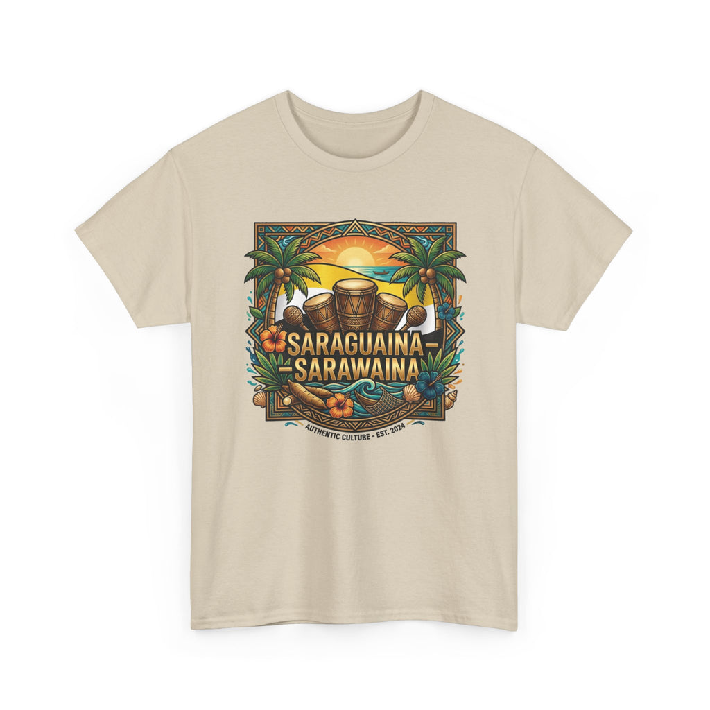 Saraguaina -Sarawaina Tropical Sunset T-Shirt