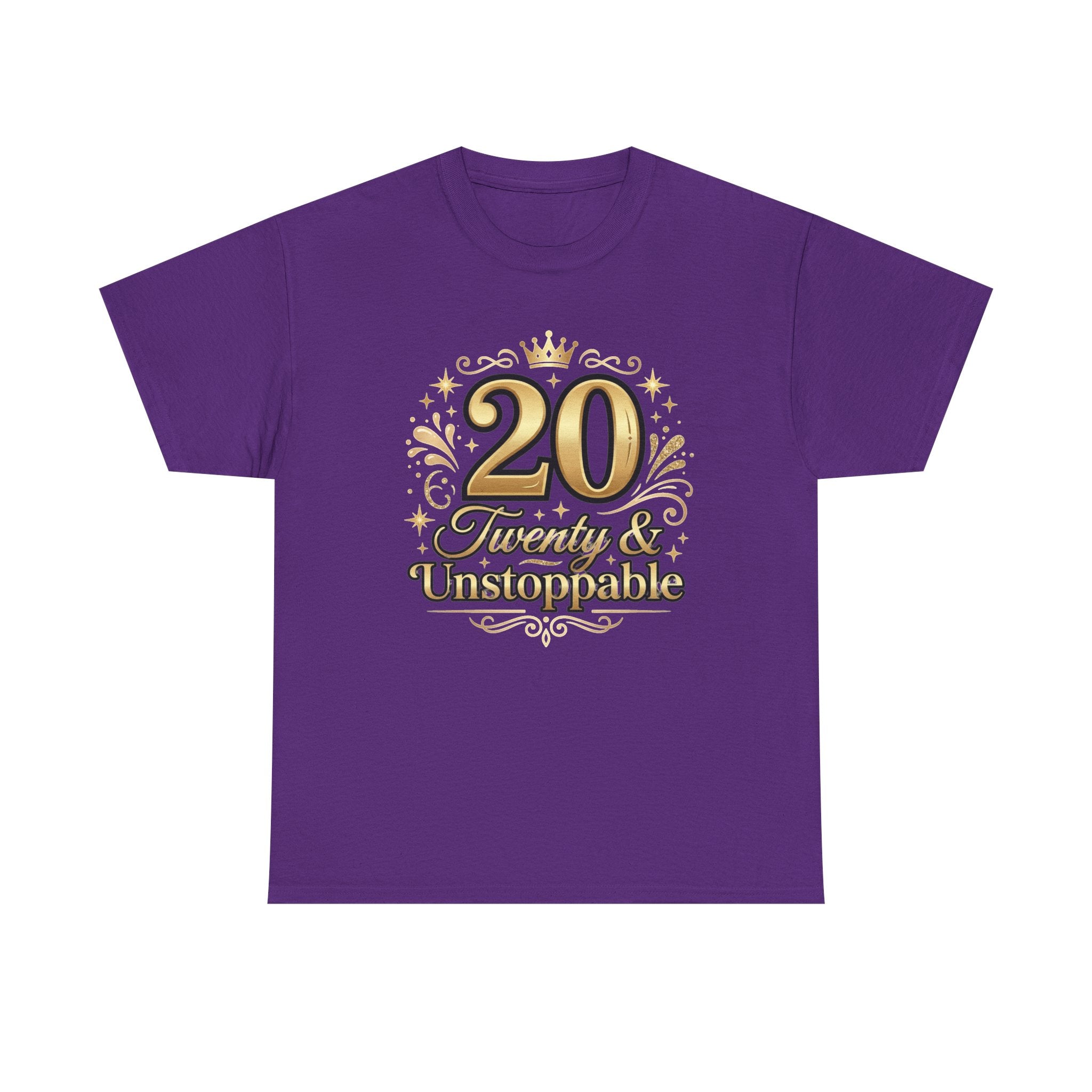 20 Twenty & Unstoppable Birthday T-Shirt