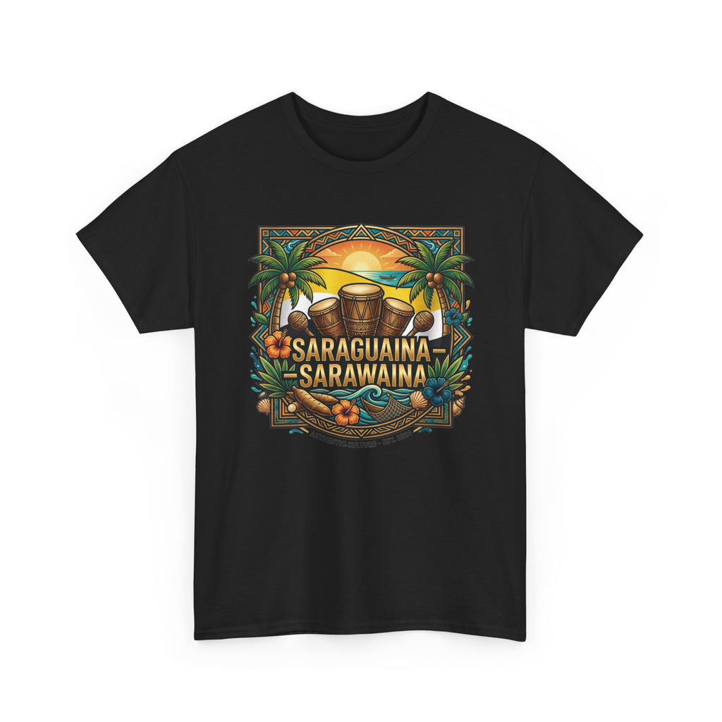Saraguaina -Sarawaina Tropical Sunset T-Shirt
