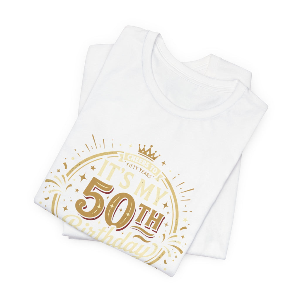 50th Birthday T-Shirt - 'It’s My 50th Birthday' Milestone Celebration Tee