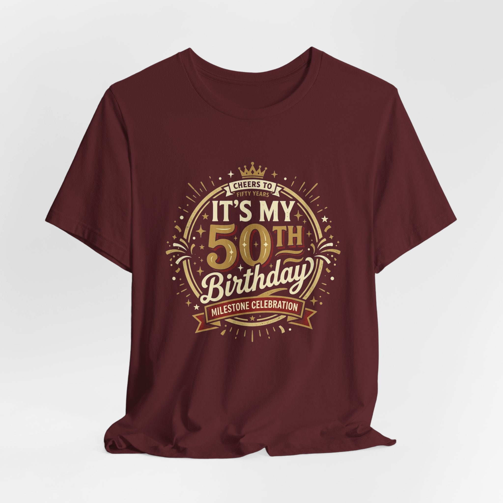 50th Birthday T-Shirt - 'It’s My 50th Birthday' Milestone Celebration Tee