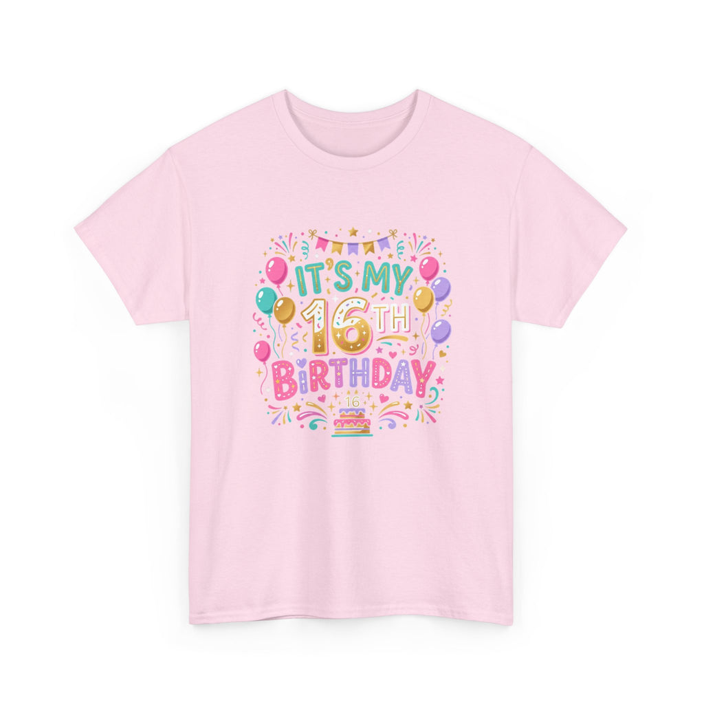 Make 16 Unforgettable with the Ultimate Sweet 16 Birthday Tee!
