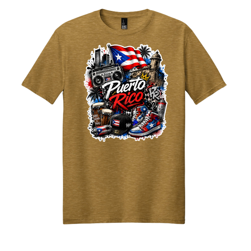 Gold Heather - DM108 - FRONT