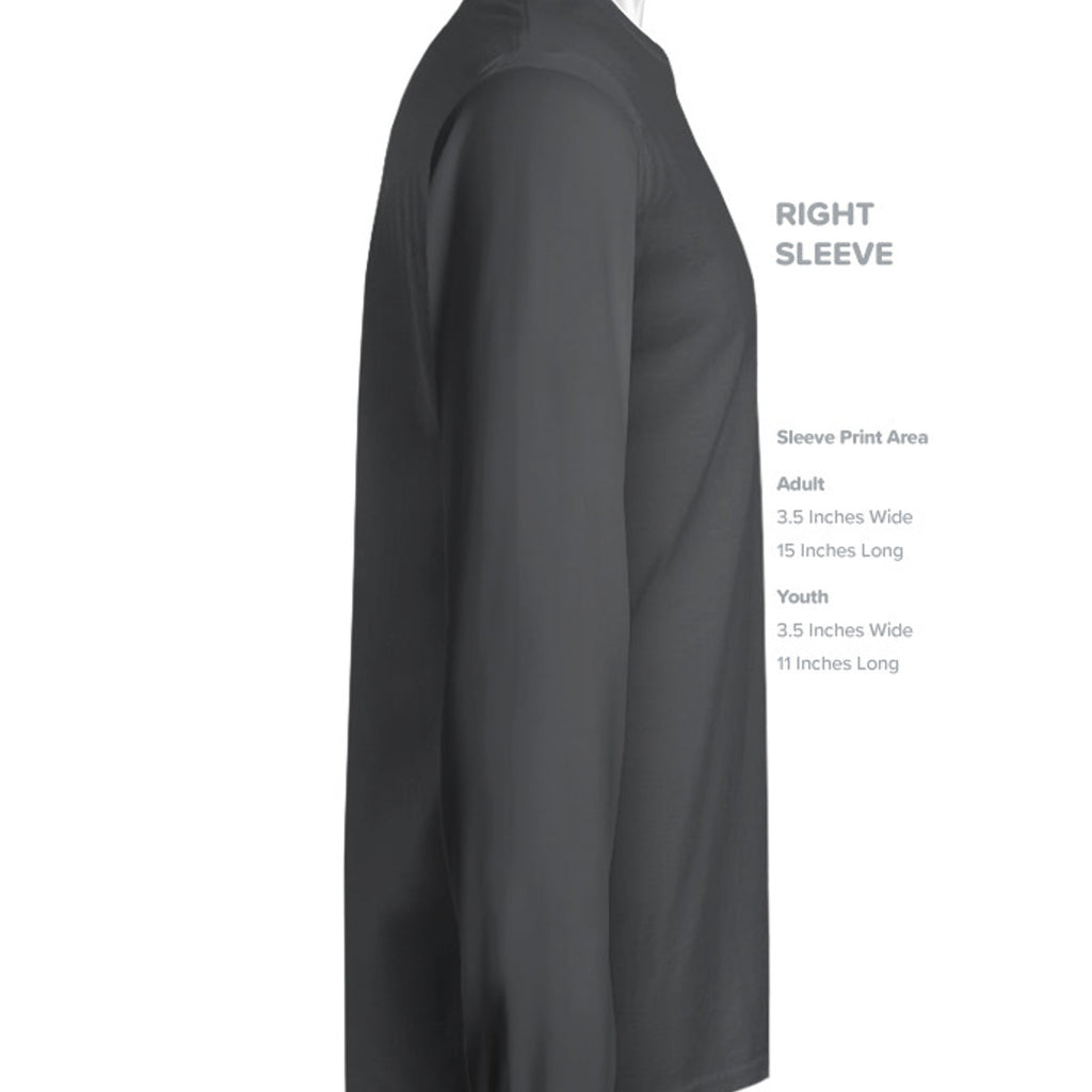 DARK GREY HEATHER - 6501B - SLEEVE_RIGHT